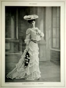 Robe d'après-midi par Redfern 1905