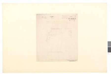 Ritning, grundbyggnad - Hallwylska museet - 101000