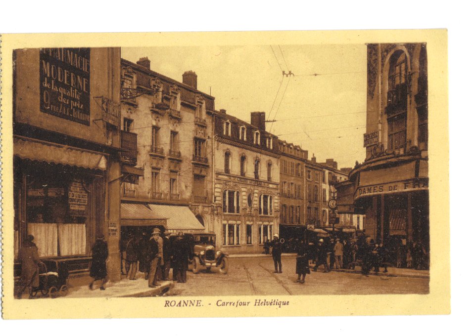 Roanne carrefour helvetique