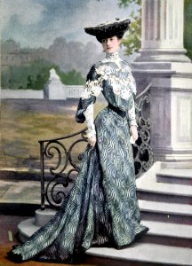 Robe de courses par Redfern 1903 cropped