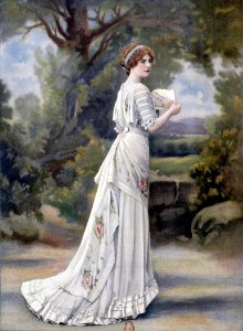 Robe de dîner par Redfern 1908 cropped