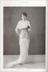 Robe du soir par Redfern 1913