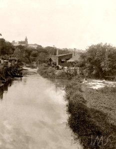 Rio Tamanduateí, antes da retificação - Vincenzo Pastore