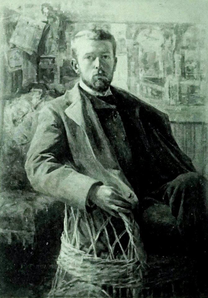 Ritratto, quadro di Carlo Cressini
