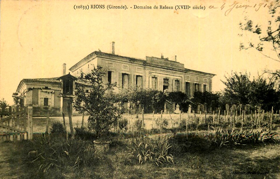Rions - domaine de Releau