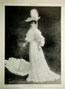 Robe d'après-midi par Redfern 1904 2