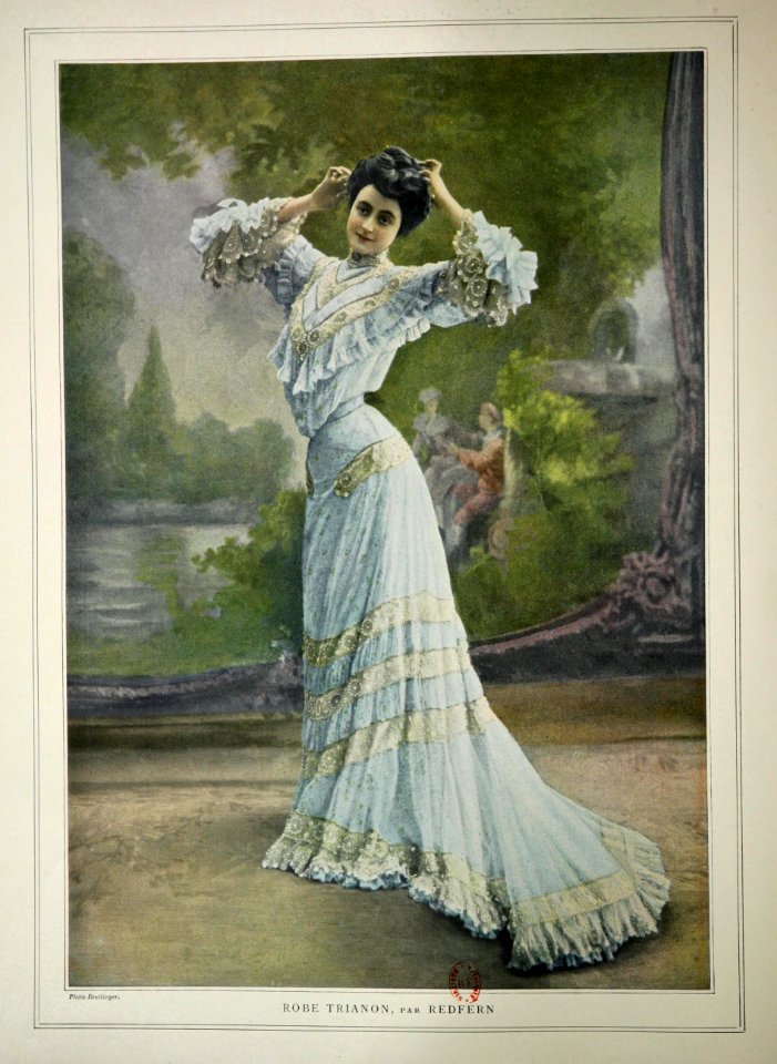Robe Trianon par Redfern 1904