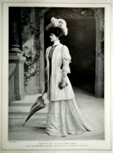 Robe d'après-midi par Redfern 1905 3 photo