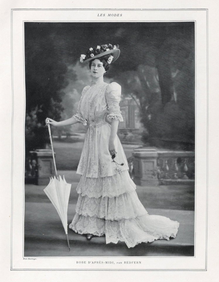 Robe d'après-midi par Redfern 1906 2