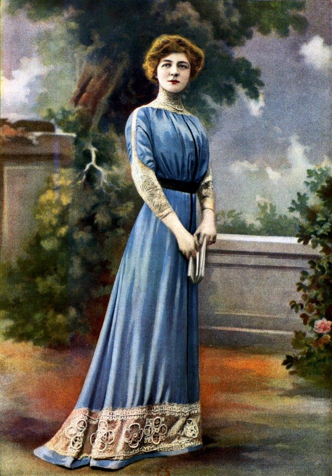 Robe d'après-midi par Redfern 1910 2 recadrée