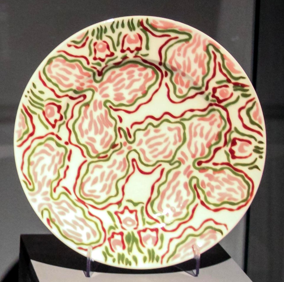 Rippl-Rónai - Plate for the dining room of Count Andrássy