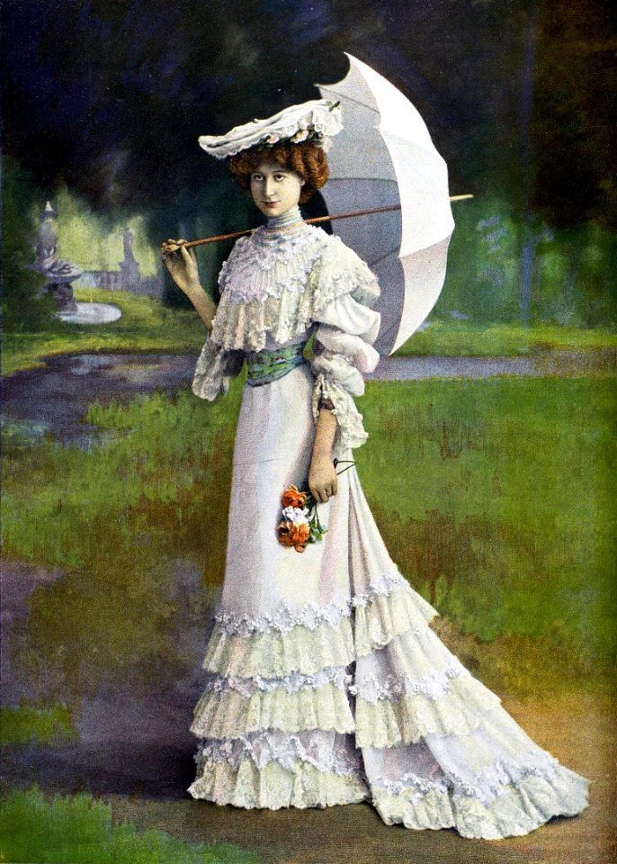 Robe de courses par Redfern 1902 cropped