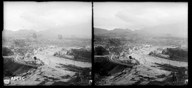 Riu Llobregat al seu pas per Montserrat (AFCEC VINTRO B 00085)