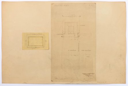 Ritning grav - Hallwylska museet - 102485