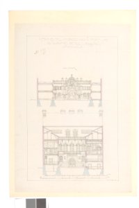 Ritning Hallwylska palatset - Hallwylska museet - 101052