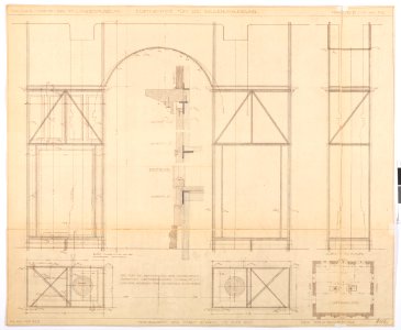 Ritning på Landesmuseum Zürich, Hallwylrummet - Hallwylska museet - 102261