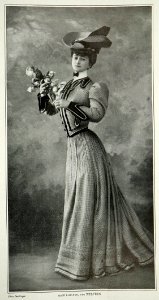 Robe tailleur par Redfern 1905 photo