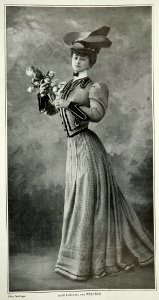 Robe tailleur par Redfern 1905