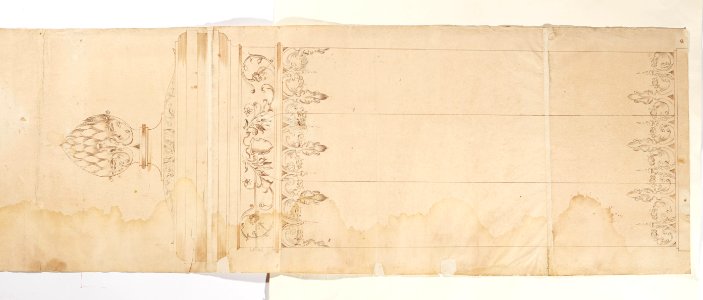 Ritning till kanon - Skoklosters slott - 98088