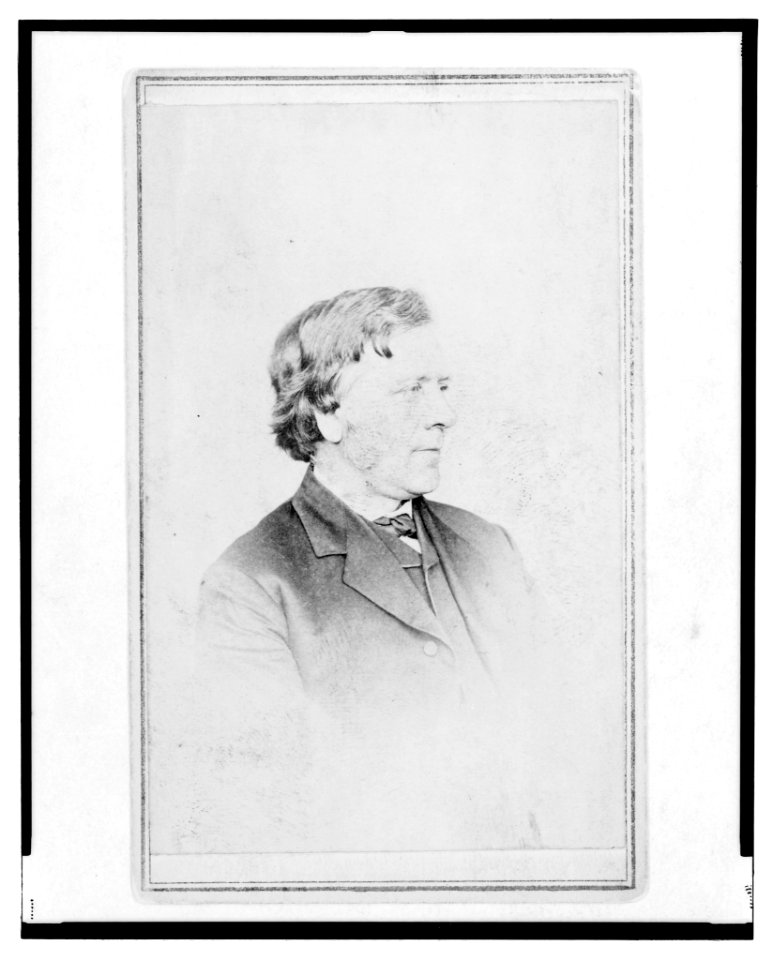 Robert Collyer, Unitarian minister, head-and-shoulders portrait, facing right LCCN2004682541