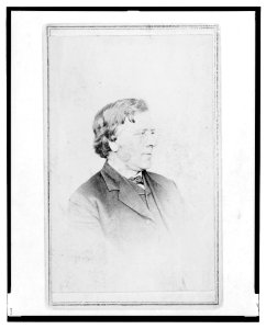 Robert Collyer, Unitarian minister, head-and-shoulders portrait, facing right LCCN2004682541