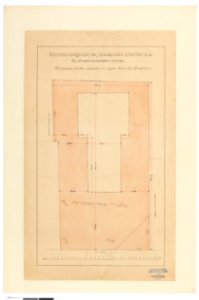 Ritningar. Hallwylska palatset - Hallwylska museet - 105204
