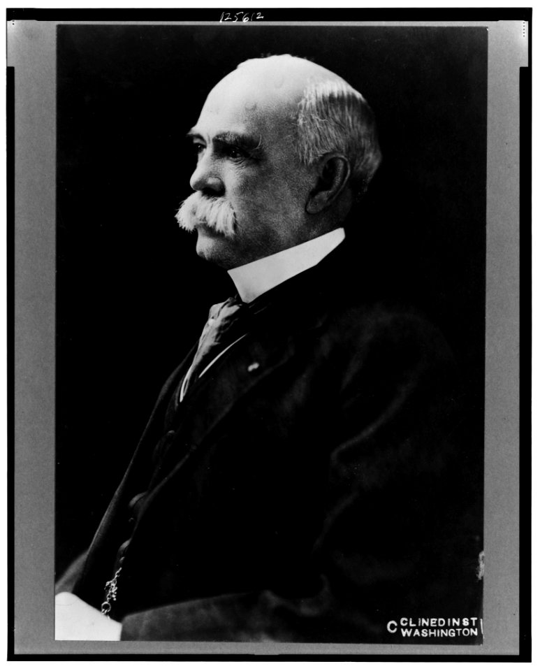 Robert M. Thompson, half-length portrait, facing left LCCN00649595