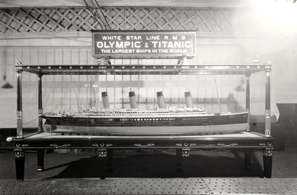 RMS Olympic and Titanic Design Model