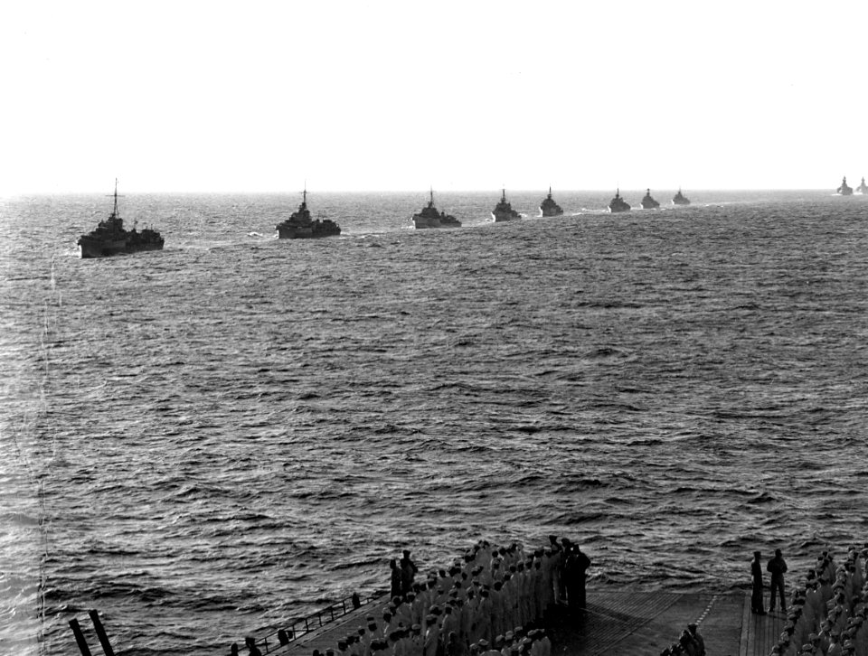 RN Eastern Fleet destroyers 1944