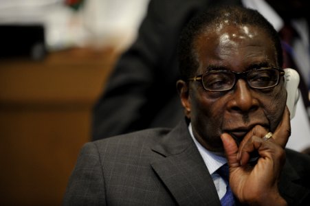 Robert Mugabe, 12th AU Summit, 090202-N-0506A-411