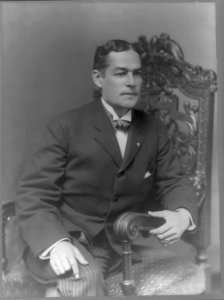 Robert Latham Owen, 1856-1947, (Sen.- D. Okla.), three-quarter length portrait, seated in chair, facing right LCCN2005691707