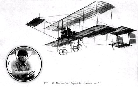 Robert Martinet (1885-1917) aviateur (B)