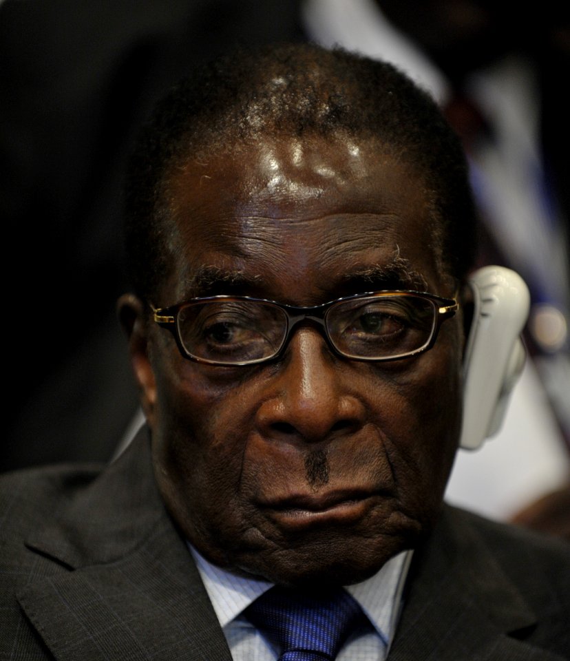 Robert Mugabe, 12th AU Summit, 090202-N-0506A-417 cropped
