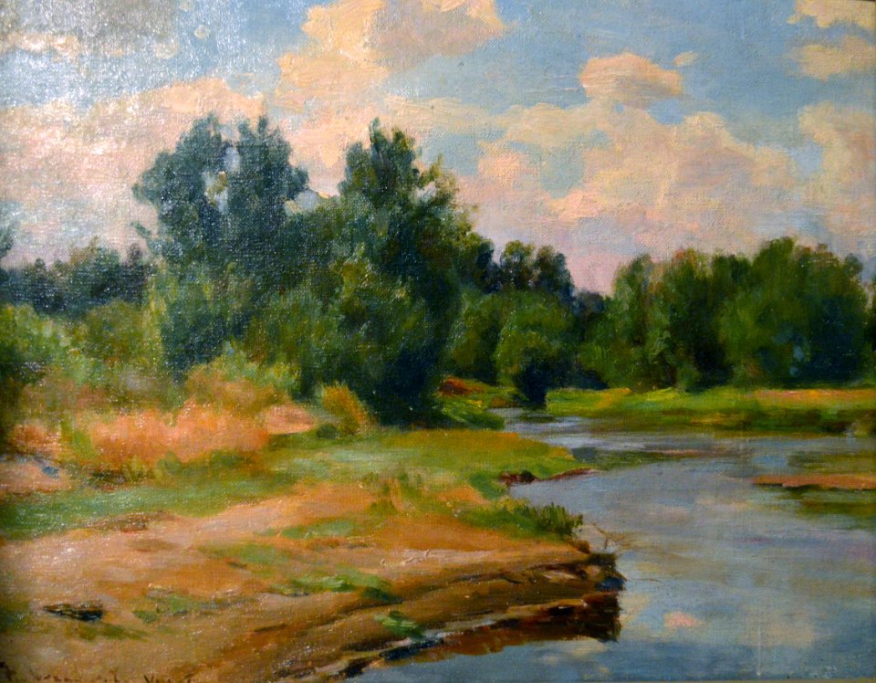 River Bank by Nikolay Khokhryakov (1927)