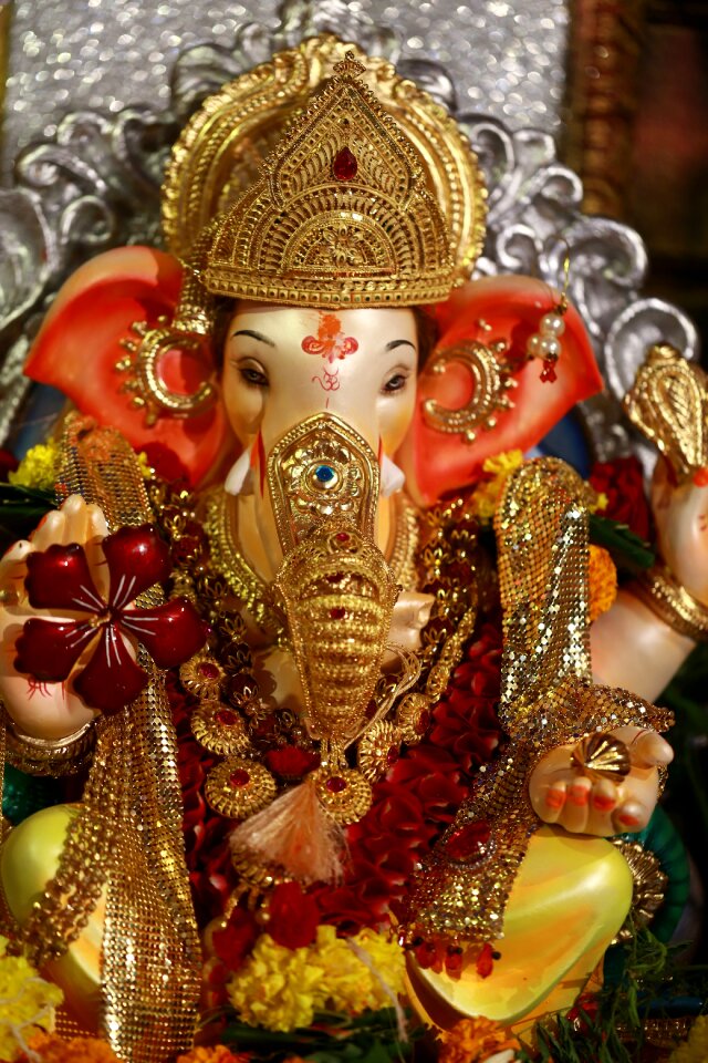 Hindu god deity brown god