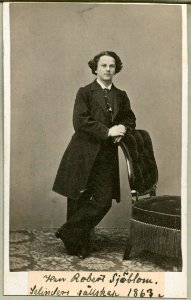 Robert Sjöblom, porträtt - SMV - H7 146