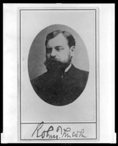 Robert Todd Lincoln, head-and-shoulders portrait, facing left LCCN2004678575