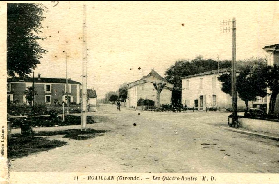 Roaillan - Les quatre routes