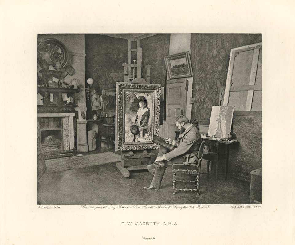 Robert Walker Macbeth by J. P. Mayall