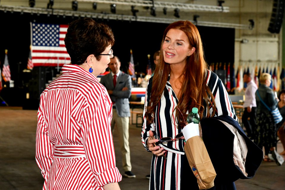 Robin Quinville and Marie Wellmann, 4th of July 2019 in Berlin