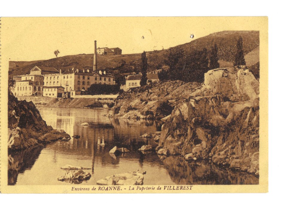 Roanne La papeterie Villerest