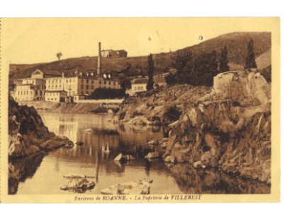 Roanne La papeterie Villerest