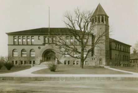 Riverside Public High School, Riverside, Illinois, early 20th century (NBY 881)