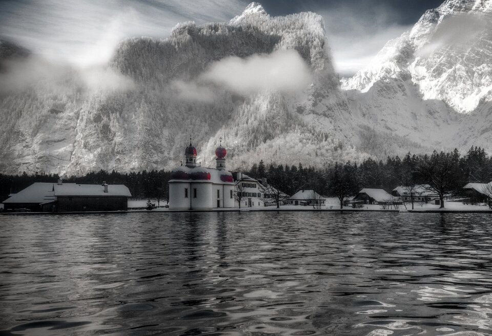 Königssee winter bartholomä st