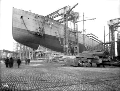 RMS Baltic construction