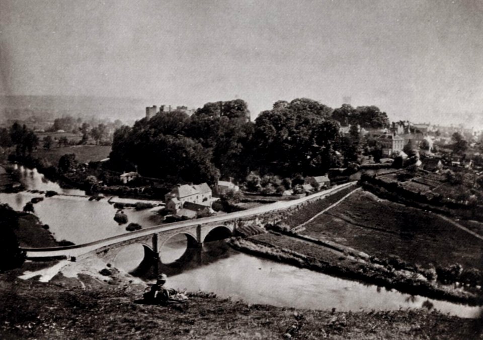 Robinson, Henry Peach - Ludlow und der Teme Fluss vom Whitcliffe (Zeno Fotografie)