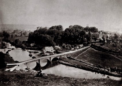 Robinson, Henry Peach - Ludlow und der Teme Fluss vom Whitcliffe (Zeno Fotografie)
