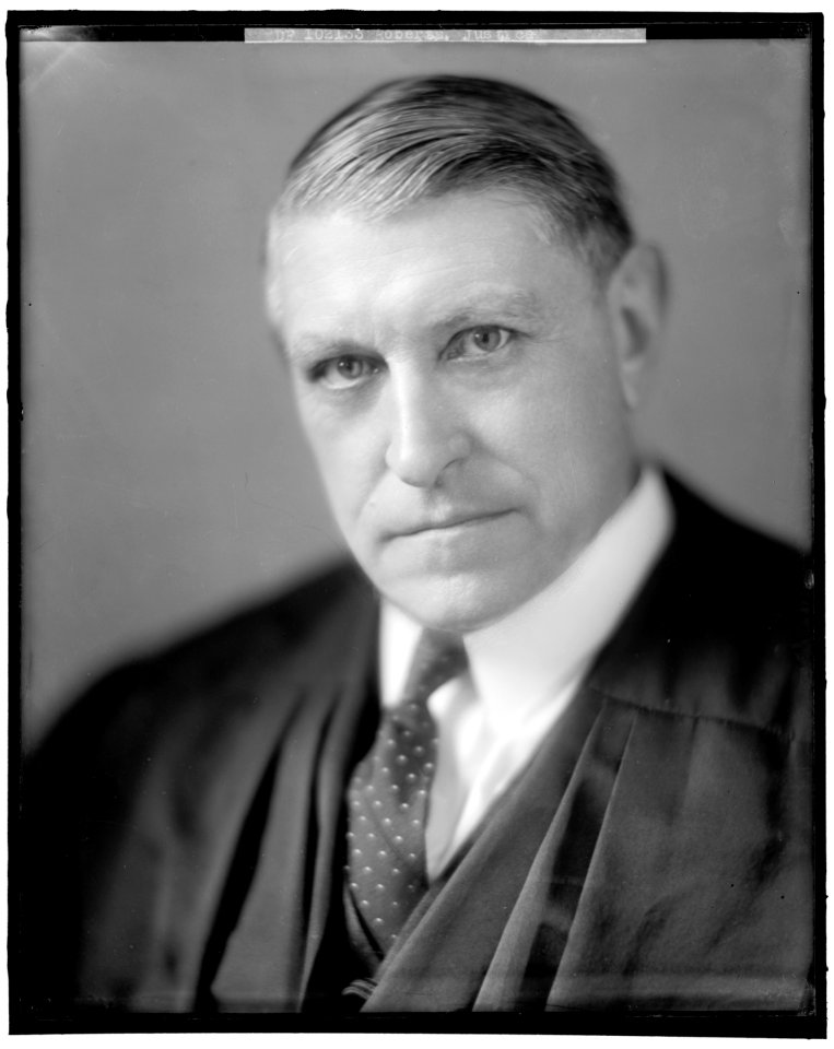 ROBERTS, OWEN. JUSTICE LCCN2016861996