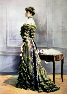 Robe d'après-midi par Redfern 1903 4 cropped