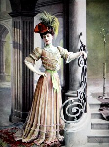 Robe d'après-midi par Redfern 1905 2 cropped